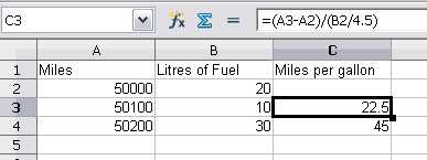 spreadsheet